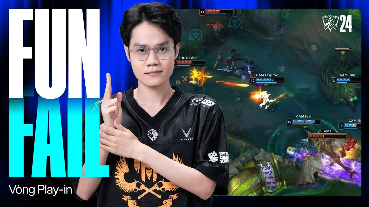 Tổng Hợp Fun-Fail Vòng Play-in - CKTG 2024