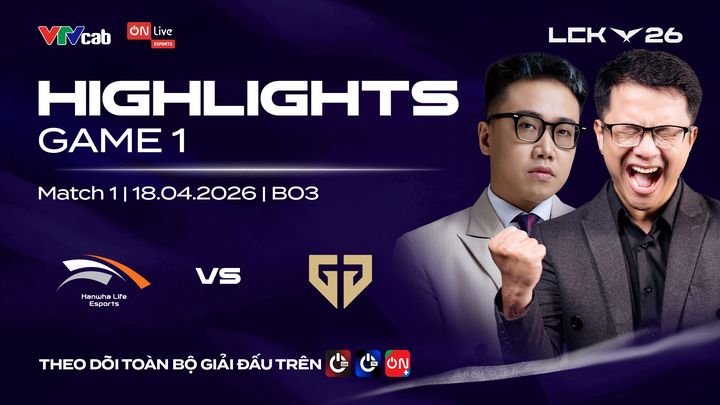 Highlights | HLE vs GEN | Hoàng Luân Co-Stream | Ván 1 - Ngày 4 - Tuần 3 | 2026 LCK Regular Season