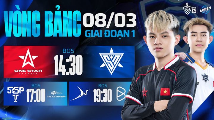 [FULL MATCH]  1S vs SPN - Match 1 [ABBEN ENERGY ĐTDV MÙA XUÂN 2025 - NGÀY 08-03]