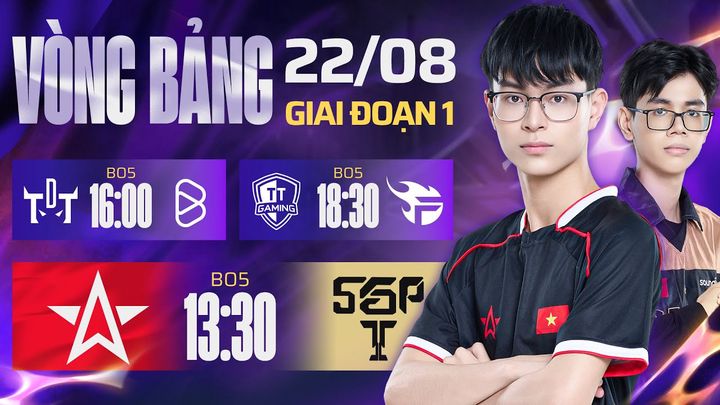 [FULL GAME] 1S vs SGP - GAME 4 - GIAI ĐOẠN 1 - LƯỢT ĐI 