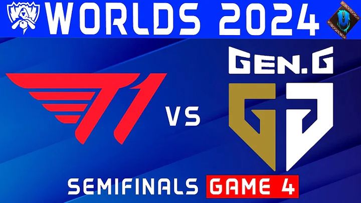 GEN vs T1 - Ván 4 - CKTG 2024 - Bán Kết 2