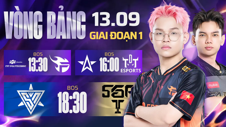 [FULL GAME] 1S vs TDT - Game 1 - GIAI ĐOẠN 1 - LƯỢT VỀ  