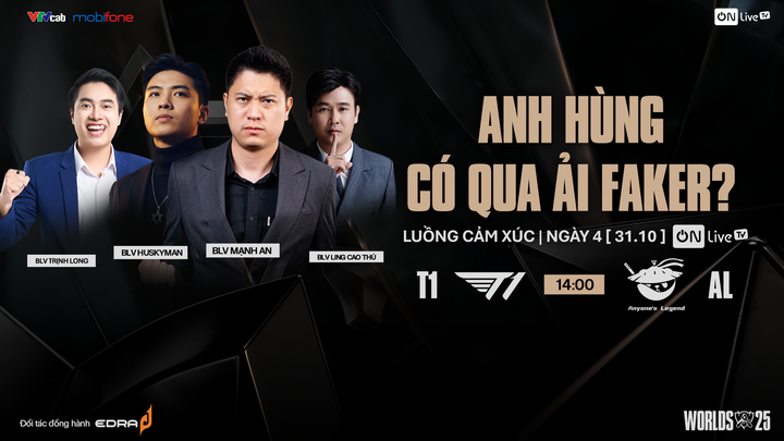 Luồng Cảm Xúc CKTG 2025 - Tứ Kết 4 | Trịnh Long, Husky, Mạnh An, Ling Cao Thủ