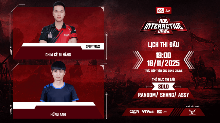 CSĐN vs Hồng Anh | AOE Interactive Days