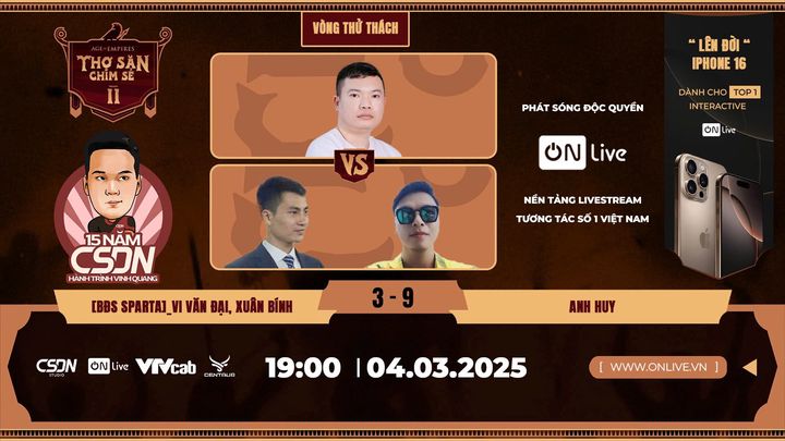 [HIGHLIGHT] Anh Huy vs BĐS Sparta - Thợ Săn Chim Sẻ Mùa 2