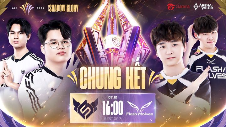 [FULL GAME] FLASH WOLVES vs FULL SENSE - GAME 1 - GRAND FINAL - AIC 2025 