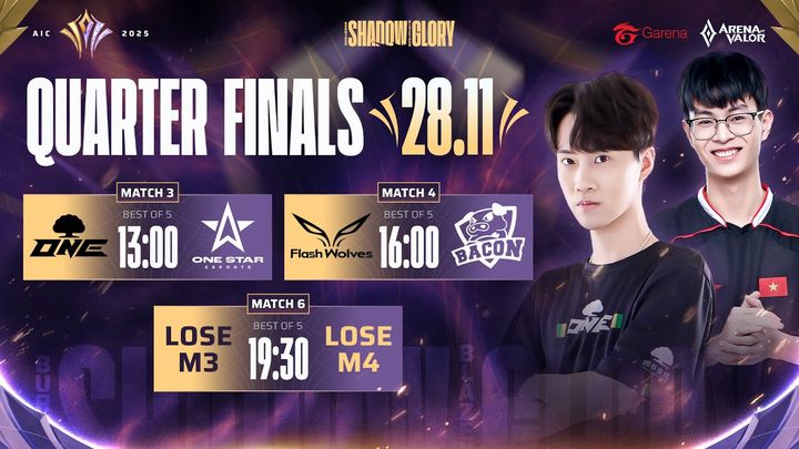 [FULL GAME] FW vs BAC - GAME 3 - VÒNG TỨ KẾT - AIC 2025  