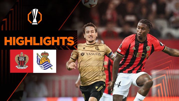 [HIGHLIGHT] NICE VS REAL SOCIEDAD - Bỏ lỡ phạt đền trong ngày vắng Kubo