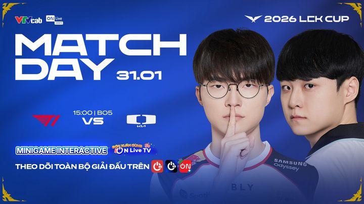 [Interactive] T1 vs DK - Vòng Bảng Ngày 13 | LCK Cup 2026