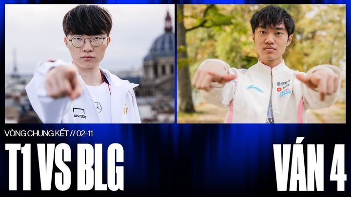 T1 vs BLG - Ván 4 - CKTG 2024 - Chung Kết - 02.11.2024