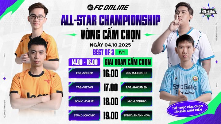 [FULL MATCH] Vòng Cấm chọn | All-Star Championship - Cặp 2