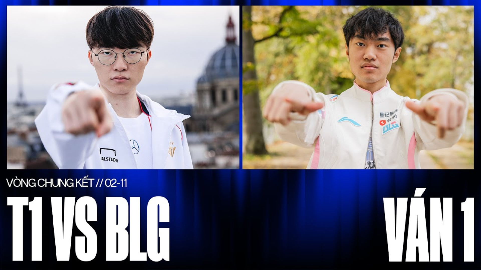 T1 vs BLG - Ván 1 - CKTG 2024 - Chung Kết - 02.11.2024