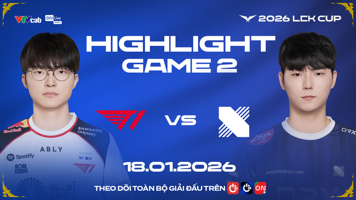 HIGHLIGHTS GAME 2 I T1 vs DRX I ĐỨC MẠNH CO-STREAM l LCK CUP 2026 I GROUP BATTLE.