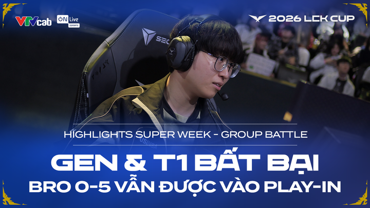 Top 5 Highlights LCK Cup Super Week l Group Battle l ON Live Liên Minh