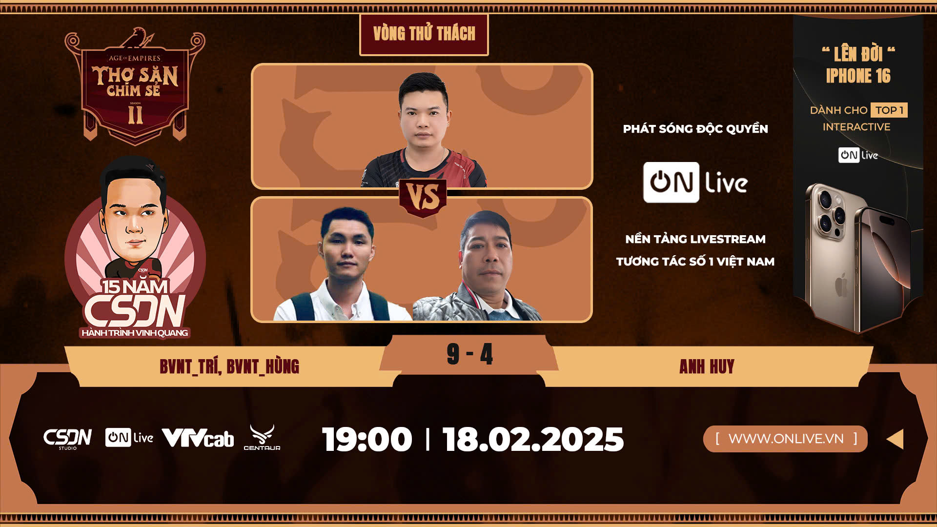 [HIGHLIGHT] Anh Huy vs BNVT - Thợ Săn Chim Sẻ Mùa 2  