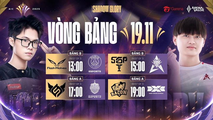 [FULL GAME] FS vs BRU - GAME 1 - VÒNG BẢNG - AIC 2025 